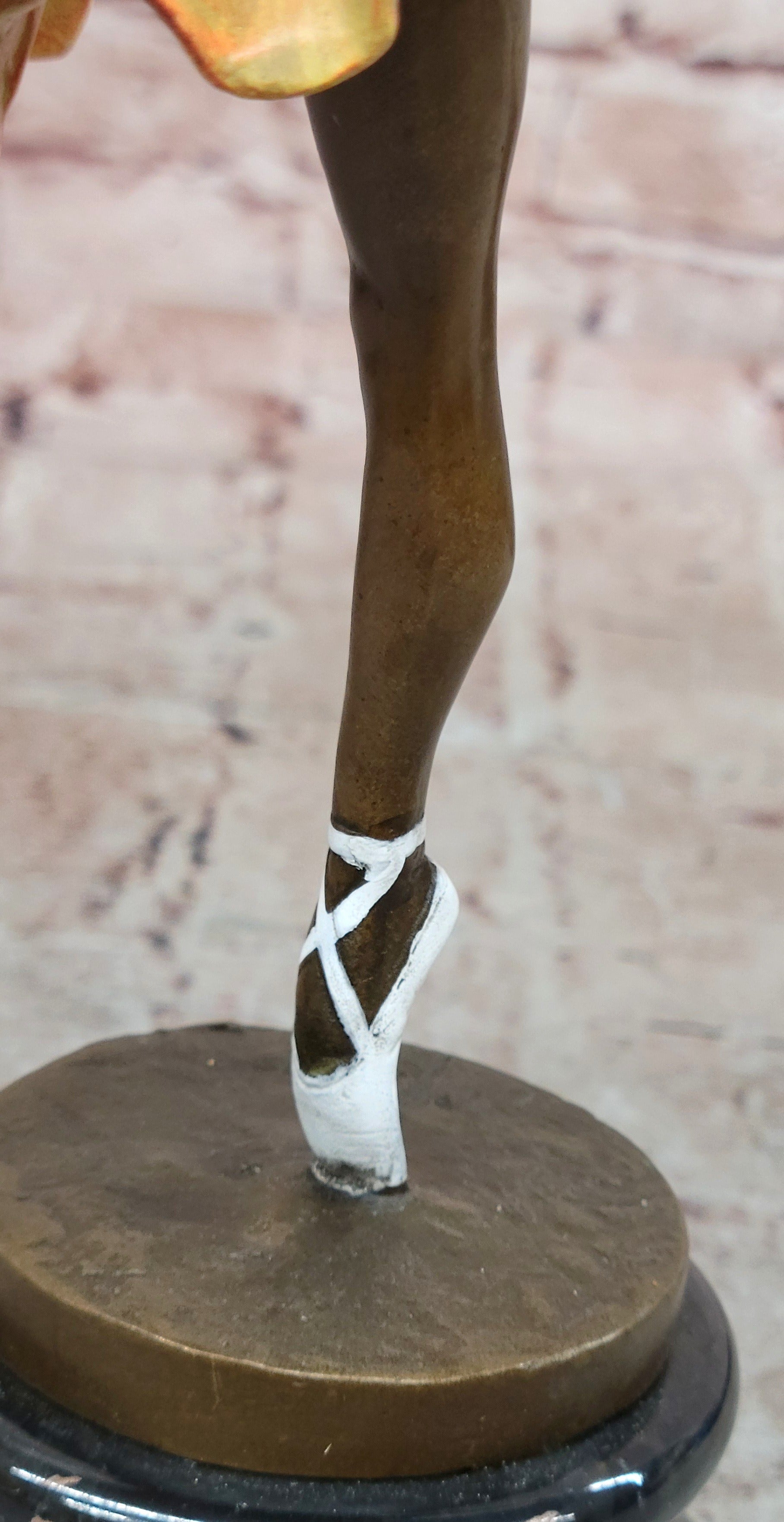 Bronze Sculpture Figure of a Dancer Contemporary Ballerina Sculpture Signed Milo