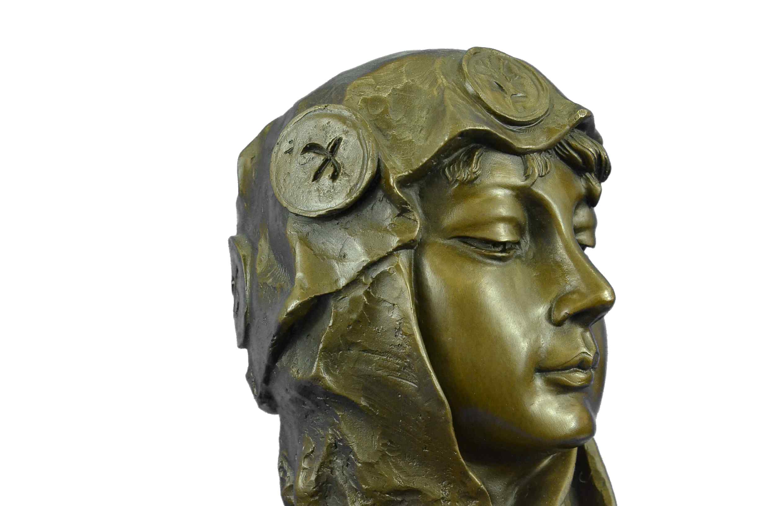 Bronze Bust of Biblical Delilah by Emmanuel Villanis 18" x 9"