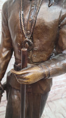 Apache Chief Cochise Bronze Sculpture on Marble Base