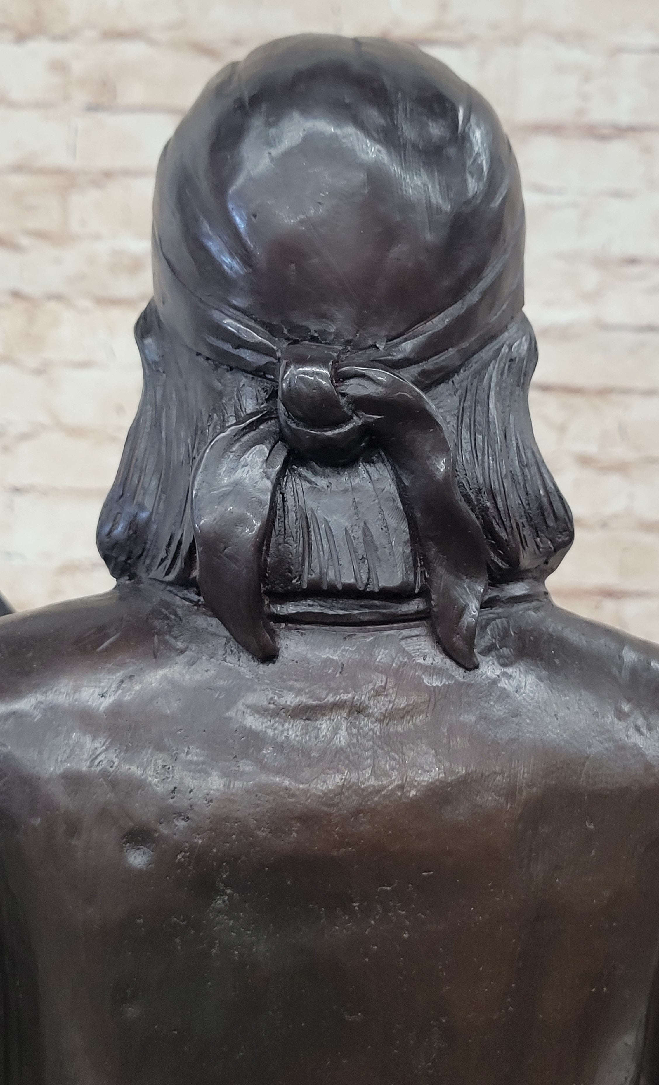 Geronimo With Rifle by C.M Russell Bronze Sculpture