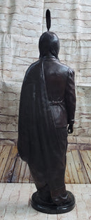 Hot Cast Bronze Native American Indian Chief after C.M. Russell