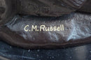Hot Cast Bronze Native American Indian Chief after C.M. Russell