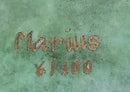 Bronze Elephant on Marble Base Signed Limited 10" x 14"