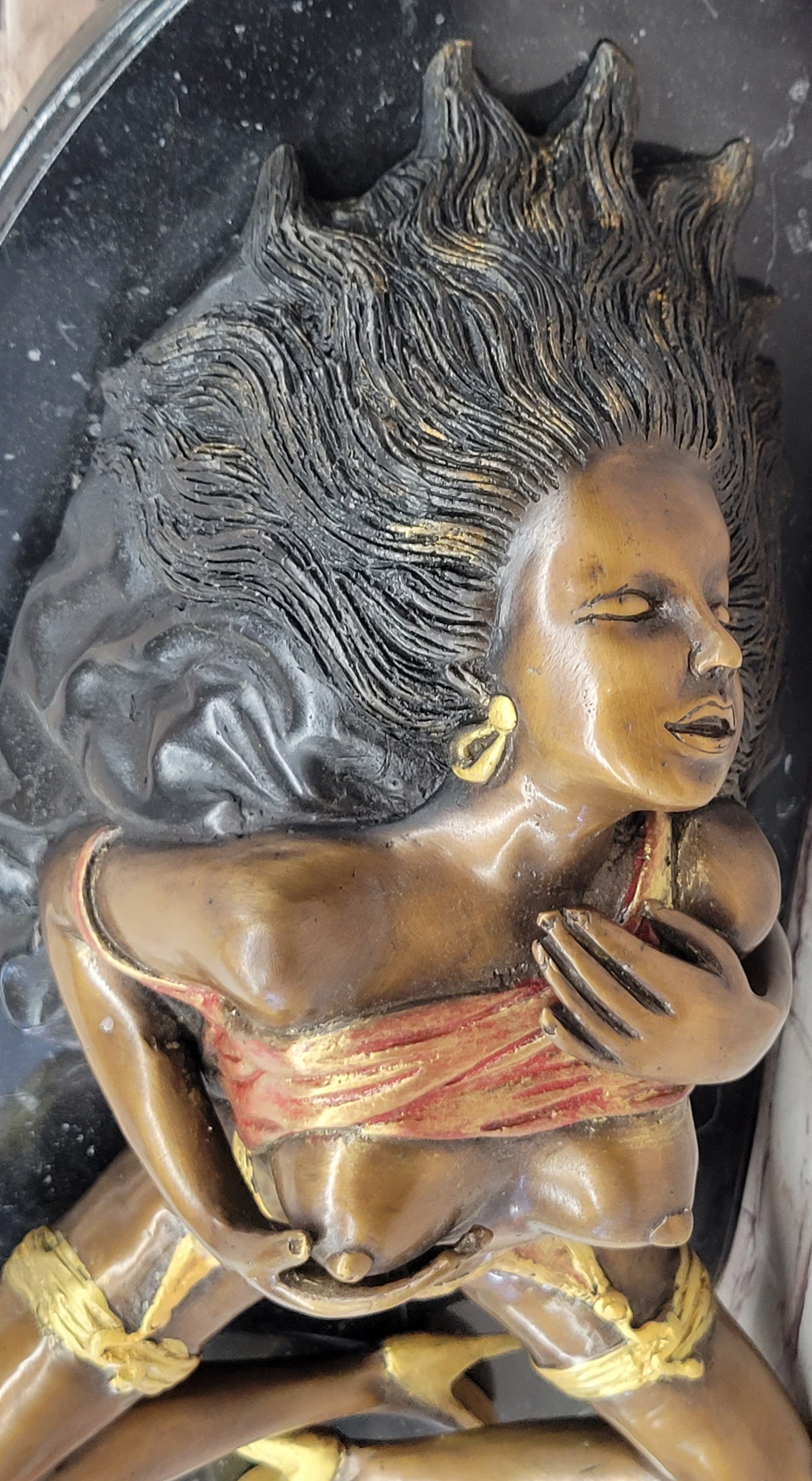Limited Edition Erotic Nude Woman by Collett Bronze Sculpture