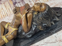 Limited Edition Erotic Nude Woman by Collett Bronze Sculpture