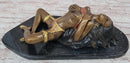Limited Edition Erotic Nude Woman by Collett Bronze Sculpture