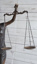 Lady Justice Bronze Sculpture 32" x 19"