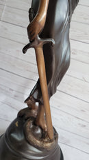 Lady Justice Bronze Sculpture 32" x 19"