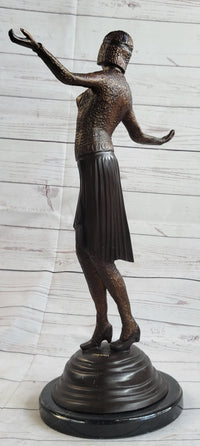 Art Deco Chiparus Russian Dancer Model Sculpture