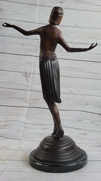 Art Deco Chiparus Russian Dancer Model Sculpture