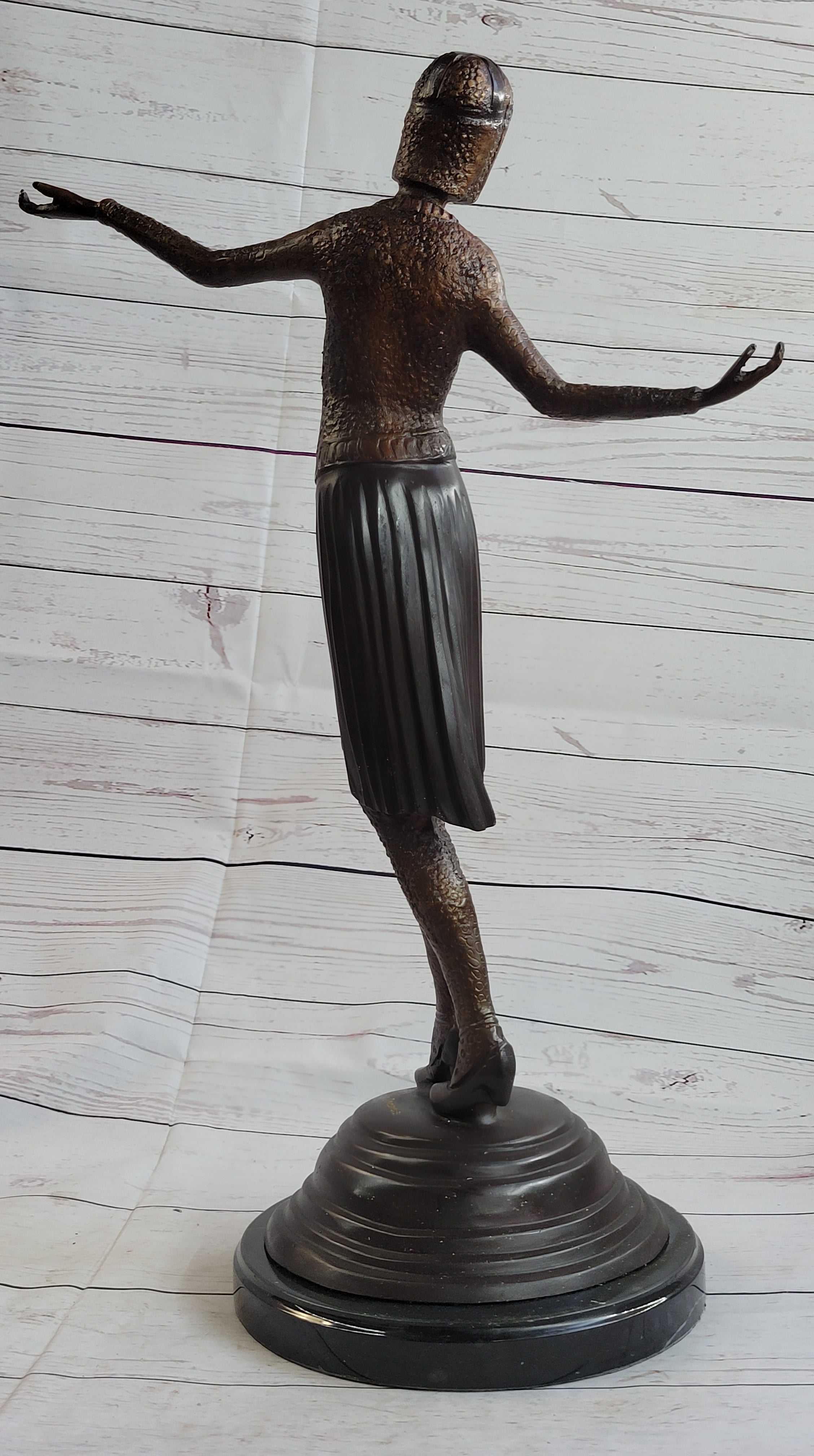 Art Deco Chiparus Russian Dancer Model Sculpture