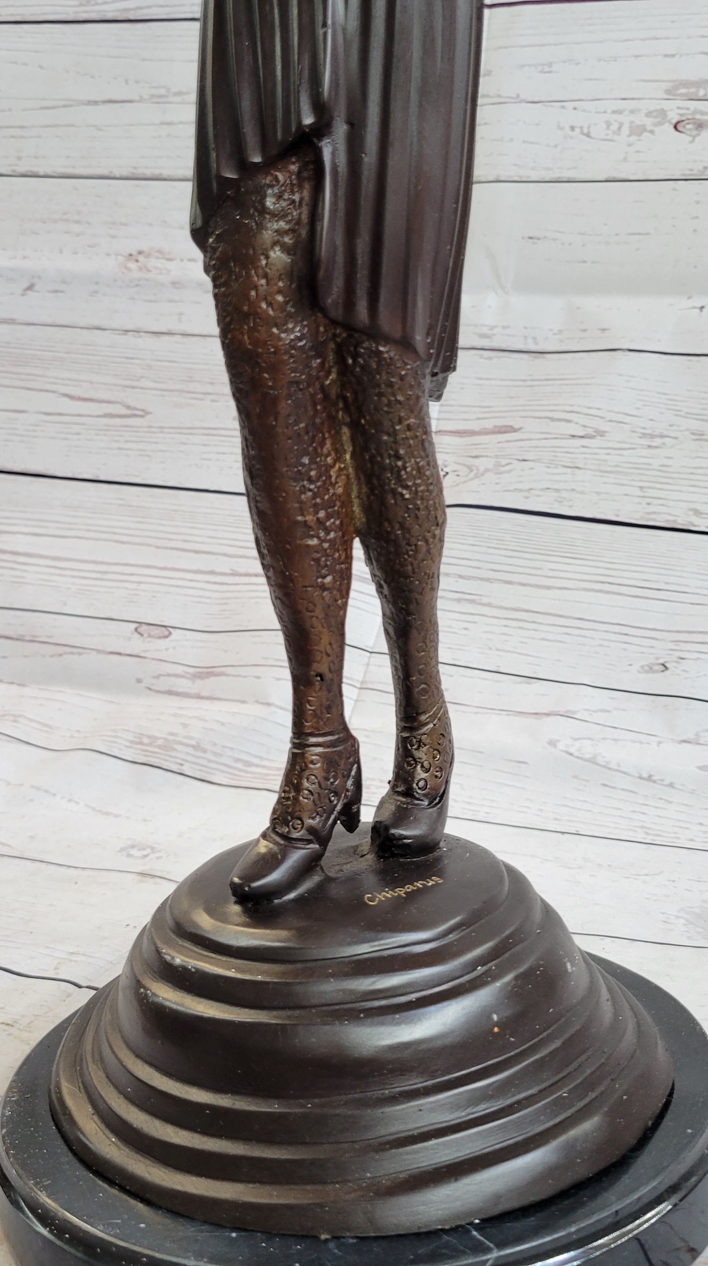 Art Deco Chiparus Russian Dancer Model Sculpture