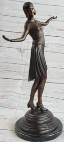 Art Deco Chiparus Russian Dancer Model Sculpture