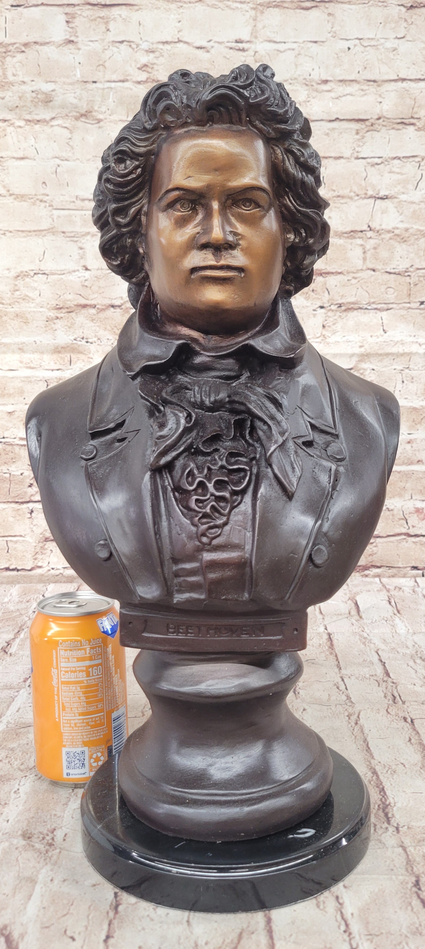 Ludwig Van Beethoven Bronze Bust Sculpture Signed & Numbered