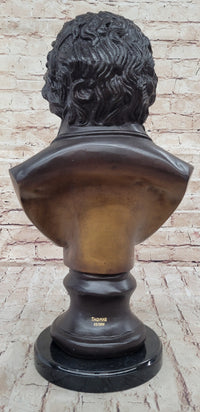 Ludwig Van Beethoven Bronze Bust Sculpture Signed & Numbered