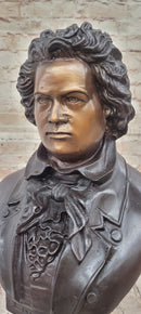 Ludwig Van Beethoven Bronze Bust Sculpture Signed & Numbered