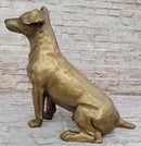 Life Size Jack Russell Terrier Bronze Sculpture 19" x 25"