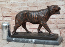 Bronze Tiger Sculpture – Fierce Wildlife Numbered Art