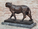 Bronze Tiger Sculpture – Fierce Wildlife Numbered Art