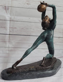 Rhythmic Gymnast Olympic Memorabilia by Collett Bronze Sculpture