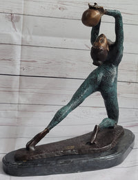 Rhythmic Gymnast Olympic Memorabilia by Collett Bronze Sculpture