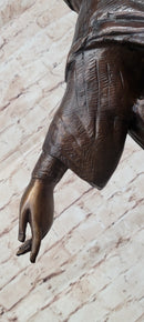 Virgin Saint Mary w/ Outstretched Hand Bronze 33" x 18"