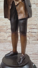 Limited Edition Signed Collett Mozart Violin Bronze Sculpture