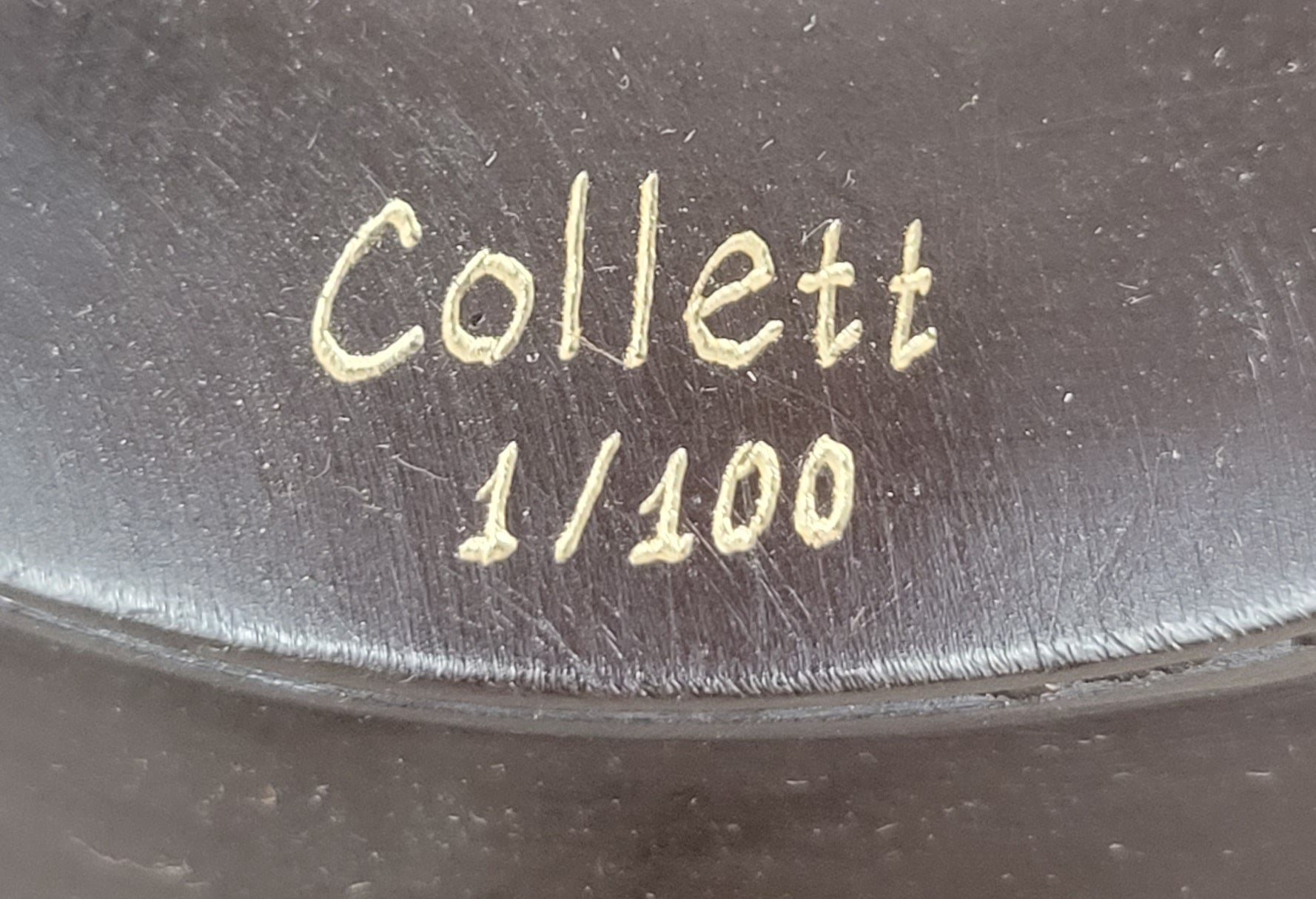 Limited Edition Signed Collett Mozart Violin Bronze Sculpture