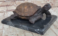 Limited Edition Bronze Tortoise Turtle Life Size Sculpture