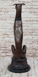 Art Deco Life Size Sitting Greyhound Dog Bronze Sculpture