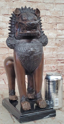 Bronze Foo Dog Guardian – Oriental Protective Lion