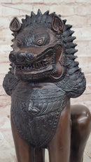 Bronze Foo Dog Guardian – Oriental Protective Lion