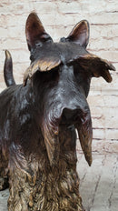 Scottish Terrier Bronze Metal Sculpture 16" x 20"