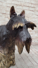 Scottish Terrier Bronze Metal Sculpture 16" x 20"