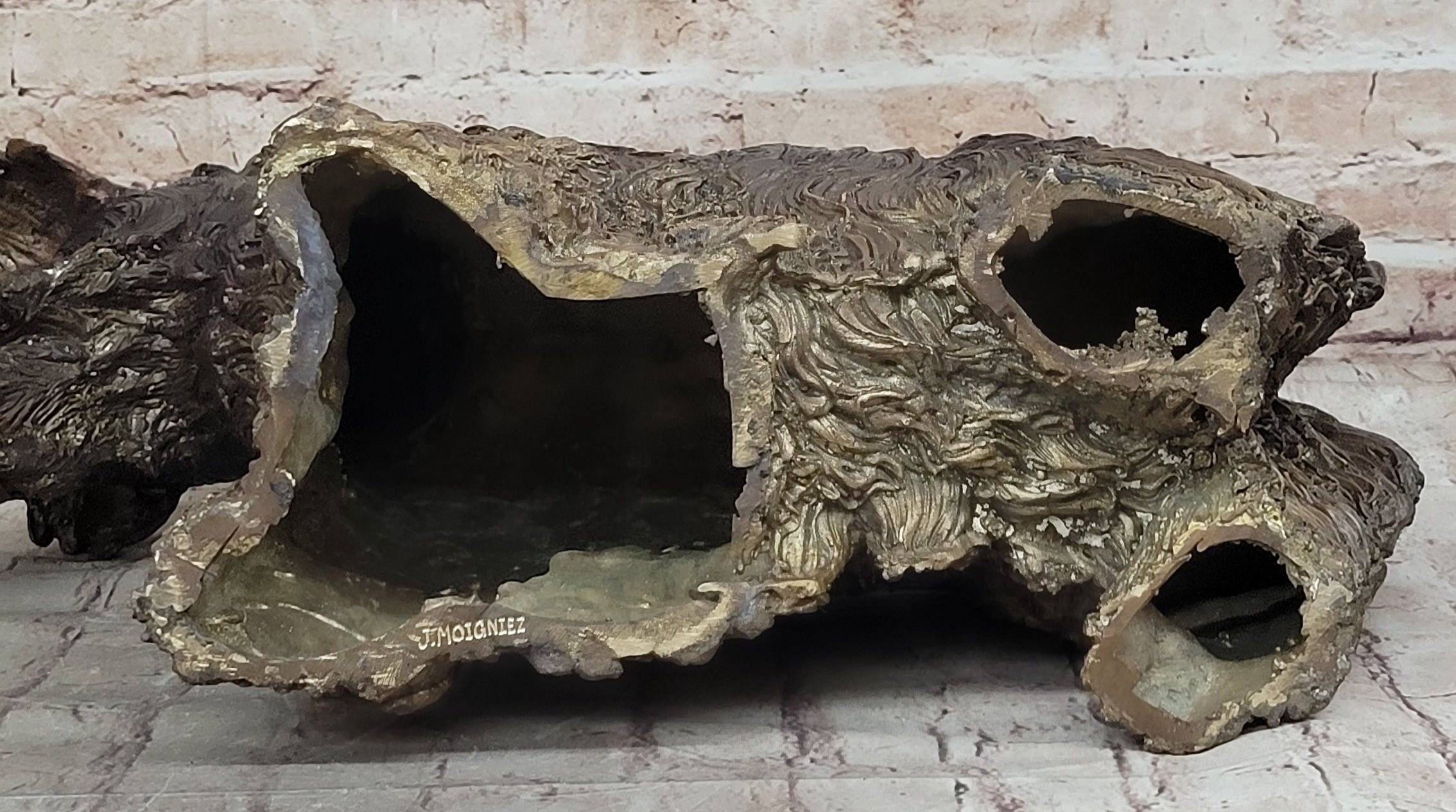 Scottish Terrier Bronze Metal Sculpture 16" x 20"