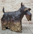 Scottish Terrier Bronze Metal Sculpture 16" x 20"