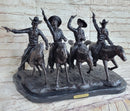 Coming Thru the Rye Bronze Sculpture by Frederic Remington