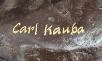 Bison Buffalo Wildlife Bronze Sculpture by Kauba