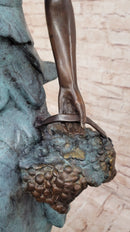Extra Large Grape Goddess of Wine by Moreau Handcrafted Artwork Statue