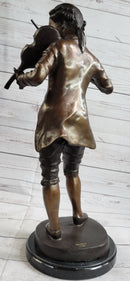 Wolfgang Amadeus Mozart Bronze Metal Sculpture Signed Numbered Art