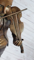 Wolfgang Amadeus Mozart Bronze Metal Sculpture Signed Numbered Art