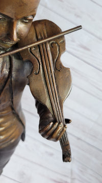 Wolfgang Amadeus Mozart Bronze Metal Sculpture Signed Numbered Art