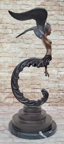 Kinnara Kinaree Kinari Woman Sculpture 24" x 13"