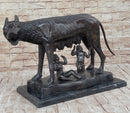 Capitoline Wolf Bronze Sculpture Romulus & Remus 16" x 23"