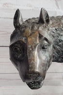 Capitoline Wolf Bronze Sculpture Romulus & Remus 16" x 23"