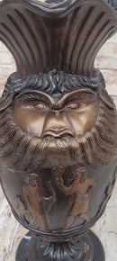 Hot Cast Bronze Middle Eastern Urn Sculpture Signed Art