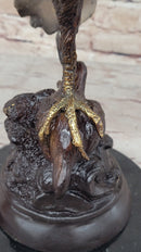 American Bald Eagle Bronze Sculpture by Moigniez 22" x 17"