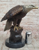 Bronze Bald Eagle Sculpture – Moigniez Signature Piece