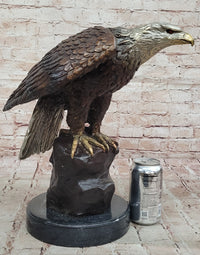 Bronze Bald Eagle Sculpture – Moigniez Signature Piece