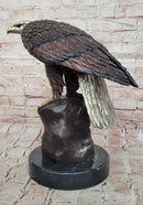 Bronze Bald Eagle Sculpture – Moigniez Signature Piece